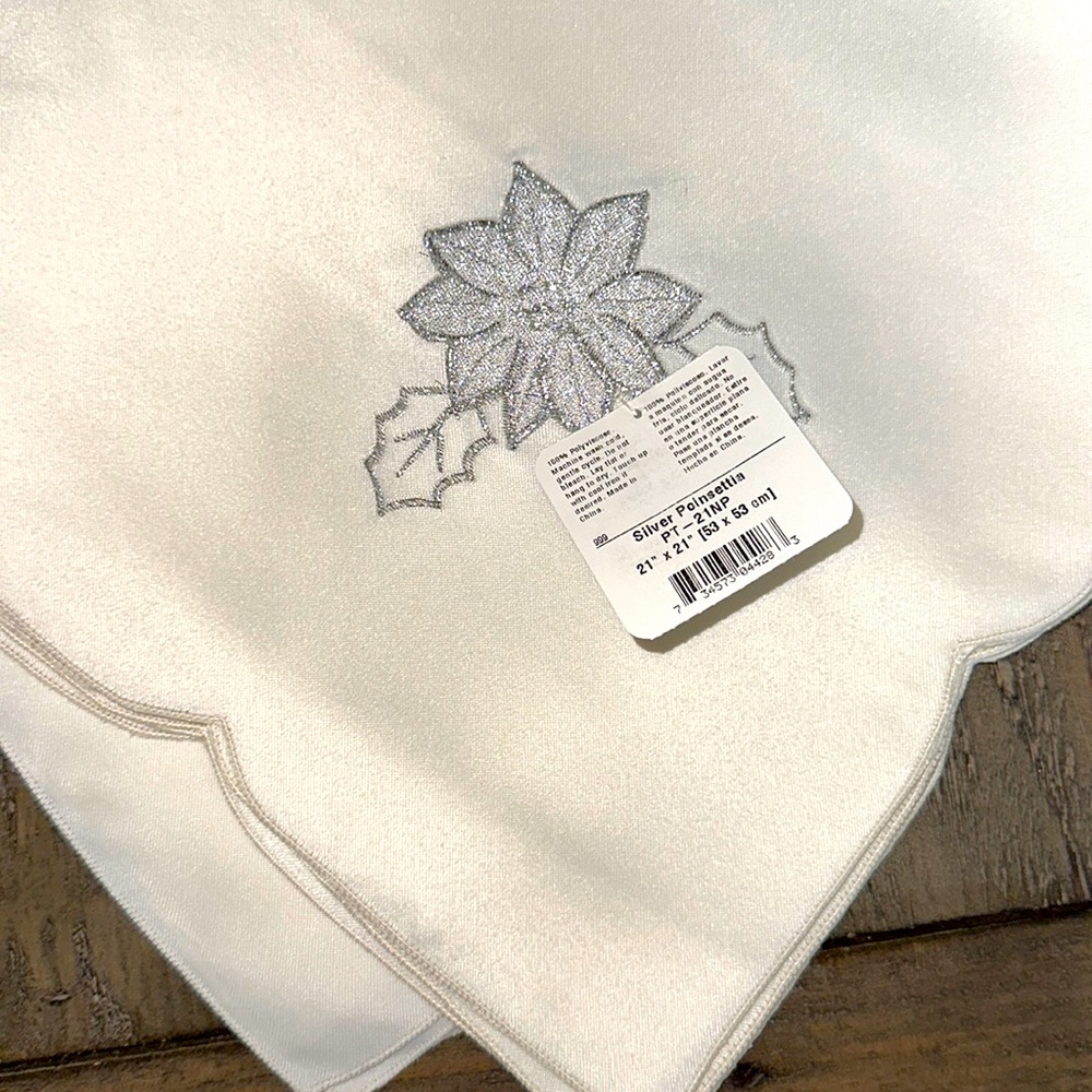Classical Elegant Christmas Napkins, 12